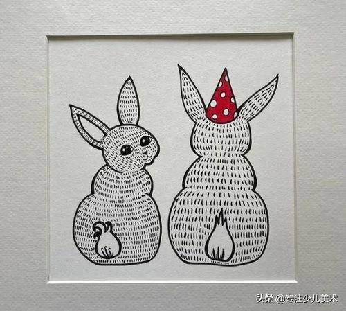 线描画图片大全简单,探索线描画图片大全的无限魅力