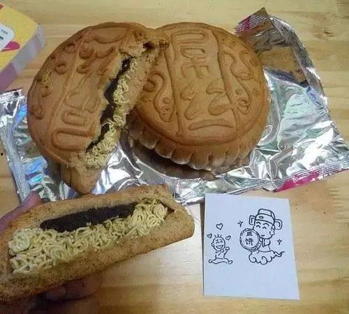 奇葩月饼图片,创意无限，中秋佳节别样风情