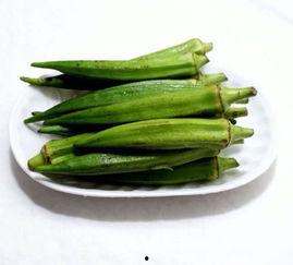 秋葵植物图片大全图片,色彩斑斓的绿色瑰宝