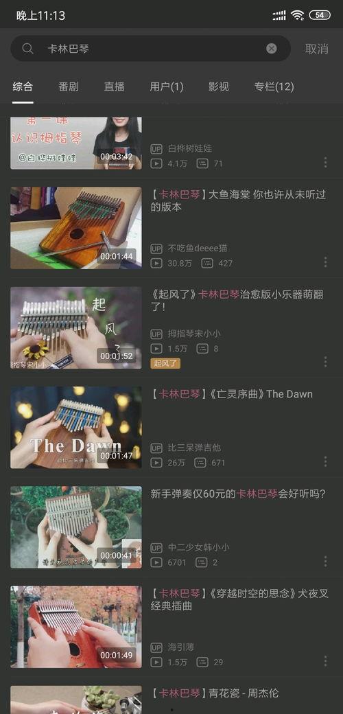 拇指琴视频,跟随视频探索音乐的魅力