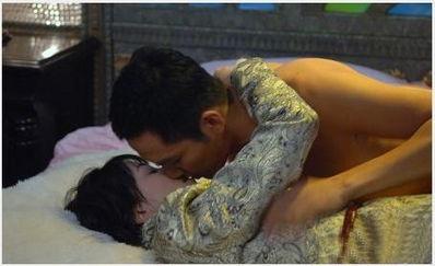 热播古代床吻戏,热播剧中的激情床吻戏集锦