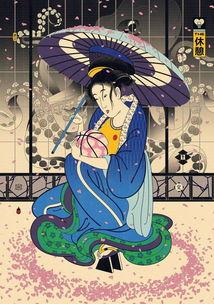 日本传统画风,探寻日本传统绘画之美