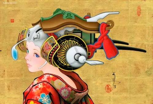 日本传统画风,探寻日本传统绘画之美